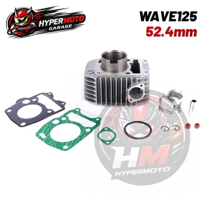 Wave125 XRM125 RS125 Cylinder Block Set 52.4mm 54mm 56mm 57mm Motorcycle Engine Kit