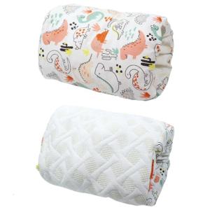Reversible Baby Feeding Arm Pillow Breathable Cooling Side And Cosy Cotton Layer For Newborns Mother