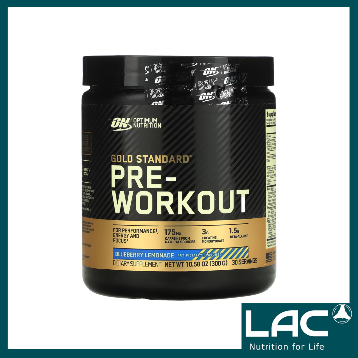 ON GS Preworkout Blueberry Lemonade 300G (best by June 2025) Lazada PH