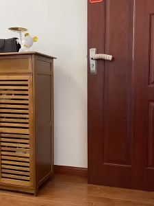 Shoe Cabinet Bamboo Shoe Cabinet Wooden with Door Shoe Rack Cabinet with Drawer Shoe Rack