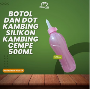 Botol Dot Kambing Cempe Domba Silikon 500Ml
