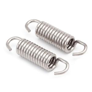 2Pcs Stainless Steel Exhaust System Spring Motorcycle Muffler Exhaust Pipe Spring Motorbike Accessory Easy Installation