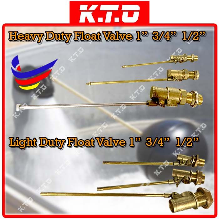 CITY Brass Float Valve Water Tank MOH HEAVY / LIGHT Duty 1" 3/4" 1/2