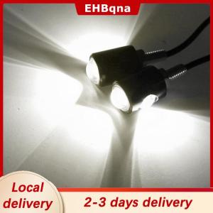 [COD]  HOT SALE Ship within 24 hours Creative Motorcycle Signal Lamp License Plate Light LED Bulb Eye Shape Turn Indicator Super Bright Easy Installation