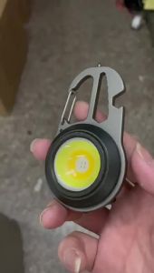 AE Outdoor Multifunctional USBkeychain light for home use and portability COB Work light magnetic car repair light camping light