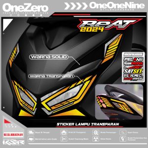 STIKER LAMPU BEAT DELUXE 2024 GEN 2 TERBARU TRANSPARAN MOTOR HONDA BEAT DELUXE