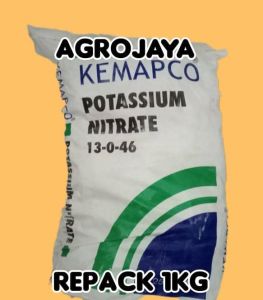 Potassium Nitrate 13-0-46 Kemapco  Baja Pengalak Bunga Dan Buah (repacking 1kg)
