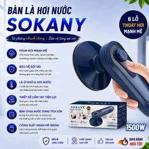 Bàn Là Hơi Nước Cầm Tay Bàn Ủi Hơi Nước Công Suất 1500W Nhiệt Độ Cao Liên Tục Nhỏ Gọn Tiết Kiệm Không Gian