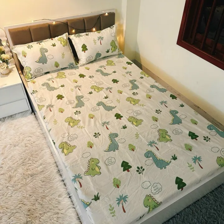 Bộ ga gối 3 món poly cotton 1m2/1m4/1m5/1m6/1m8/2m,chọn mẫu ở phân loại ...