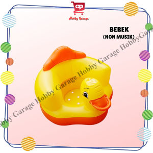Baby Sofa Inflatable Tiup Bayi Belajar Duduk Baby Seat Bebek Musik
