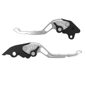 2pcs Brake Lever Set with Six Gear Adjustment for Honda Click