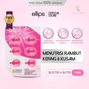 ELLIPS Hair Vitamin Blister 6 Butir | Rambut tampak sehat