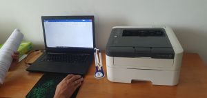 Máy in laser A4 - A5 xerox p225db: in hai mặt tự động cổng kết nối USB - Hộp mực dây nguồn và dây USB mới [ đã qua sử dụng ]