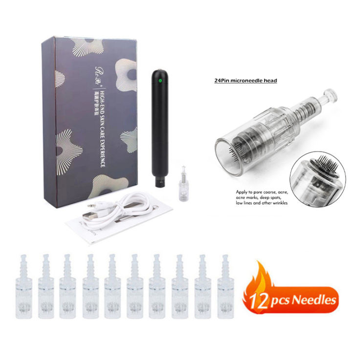 Derma Pen Wireless Electric Beauty Pen Microneed-le Skin Care