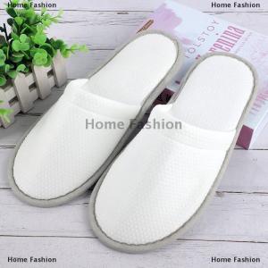 [COD] Home Fashion Solid Color White Hotel Room Light Non Slip Casual Home Disposable Slippers For Women