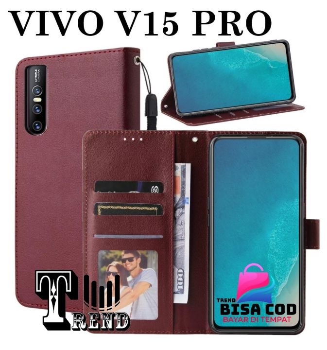 Amazon Vivo V15 Pro Flip Cover Leather Flip Cover Smartphone