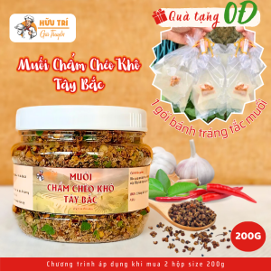 200G Muối chẩm chéo khô Tây Bắc Hữu Trí gia truyền hương vị truyền thống đậm đà