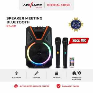 Advance Speaker Meeting Bluetooth KS-821  Salon Aktif 8" Free Mic