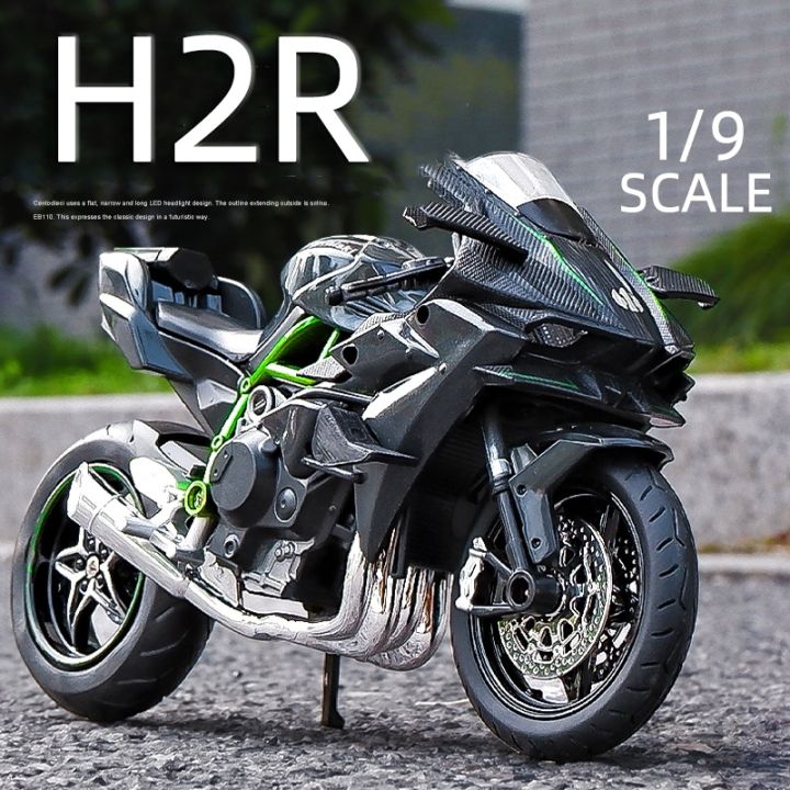 1:9 Large Scale Motor Kawasaki Ninja H2R Alloy Diecast Motorcycle