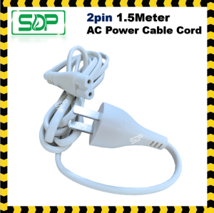 2pin 1.5Meter AC Power Cable Cord / Power Cable