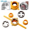 KOVEX 6 PCS Tap And Die Set Pipe Threader Kit With 1/2", 3/4" And 1" Dies, Wrench, Smooth Surface Water Die Pipe COD. 