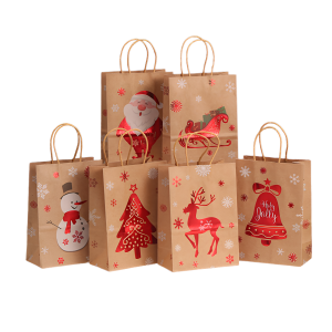 กระเป๋าถือ แบบพกพา ปั๊มร้อนอย่างประณีต กล่องกระดาษ ดูดี งานฝีมือ ขอบเรียบ เรียบเนียนและไม่แสบ