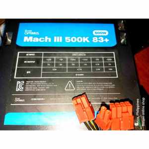 500W550W600W650W and 700W FSP/ZALMAN /MICRONICS/SUPERFLOWER with 80plus PREMIUM GAMING PSU.