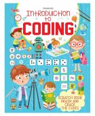 Activity Book / Introduction to Coding - Scratch Your Brain and Crack the Codes Activities Book for Kids Age 5+