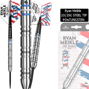 MISSION STEEL TIP DART - 23G/25G Ryan Meikle 90% Tungsten Steel Darts