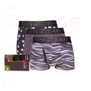 Celana Dalam Boxer Pria LGS 633 Sport Isi 3Pcs