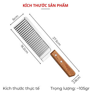Dao Lượn Sóng Cắt Rau Củ Hoa Quả Hàng (Phổ Thông và Hàng Cao Cấp) Chính Hãng