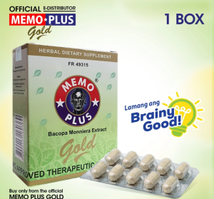 Memo Plus Gold - 1 box of Memo Plus Gold 30s