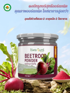 [บำรุงผิวพรรณ] ผงบีทรูทโฟเลตธาตุเหล็ก