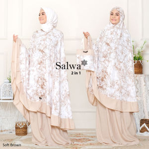 2 in 1 Mukena Salwa Smoke & Mukenah 2in1 Bali Dewasa Katun Tiedye tie die Super Jumbo Murah Adem Travel terbaru 2023