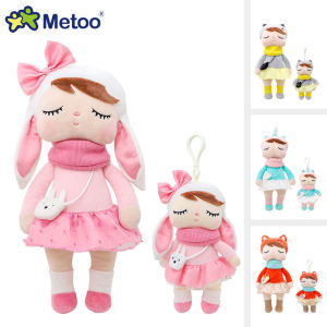 Metoo Forest Animals Plush & Stuffed Dolls Unicorn Angela Doll Rabbit Plush Toy Cute Fox Kids Soft Companion Boneca Decor Toys2026