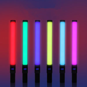 NEW RGB Handheld LED Video Light Wand Stick Photography Flash Light Colorful Lamp selfi Fill Light With Built-in Battery