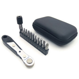12 PC SET KUNCI PAS OBENG + SOCKET RATCHET MINI PORTABLE