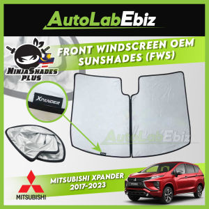 Mitsubishi Xpander 2017-2023 NinjaShades Plus Front Windscreen OEM Sunshades Foldable (FWS)