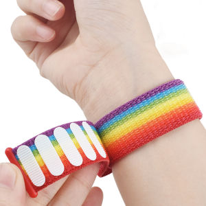 สำหรับ Amazfit GTR 4 สาย New Nylon Braided Loop สาย for Amazfit GTR4 สายนาฬิกา นาฬิกา สมาร์ทวอทช์ สายนาฬิกาข้อมือสำหรับ Elastic Bracelet Nylon fabric Quick release Bands soft sport band watchband Accessories