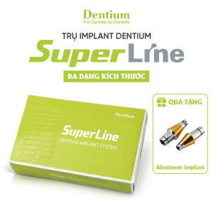 Trụ Răng Cấy Ghép Dentium Implant SuperLine Dành Cho Nha Khoa