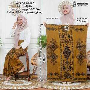 Sarung Remaja Rayon/Goyor | Seragam SOFT DIAMOND 1 | Sarung Santri | Terbaru