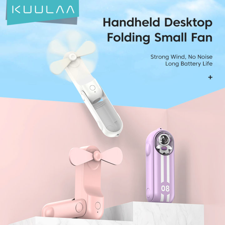 Mini Fan Multifunction Portable Kipas Mini Usb Rechargeable 1200mah Battery Small Hand Handheld 3029