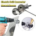 Adaptor Bor Pemotong Seng Alat Pemotong Lembaran Logam Kepala Ganda Pemotong Lembaran Logam Bor Listrik Kepala Ganda Bor Listrik Pelat Logam Tambahan Cutter untuk Memotong Lembaran Logam Aksesori Gunting Retrofit. 