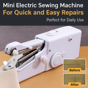Home Mini Sewing Machine Colorful Handheld Portable Pocket Electric Sewing Machine