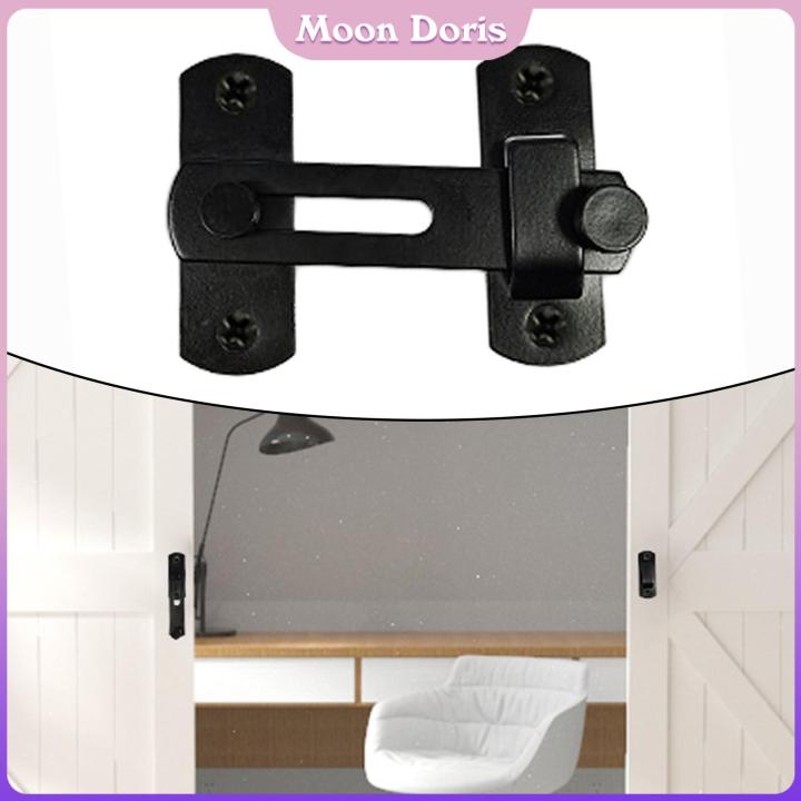 Moon Doris Barn Door Latch Sliding Door Latch Shed Door Lock for Toilet ...