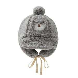 Lovely Cartoon Winter Trapper Hat for Boys Girls Windproof Warm Hat Infant Baby Bonnet Caps with Soft Fleece Lining