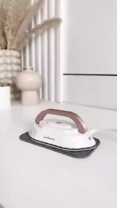 【COD】Portable Electric Iron Travel Dual Voltage Design 120V/240V Non-steam Travel Dry Iron 30S Preheating