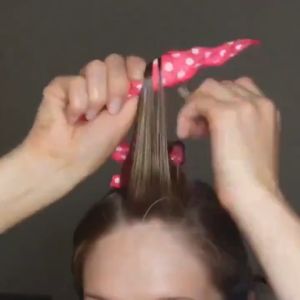 5pcs Heatless Sponge Hair Curler No Heat Curling Rod Overnight Hair Roller Easy Curling Tool for Women