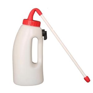 Large Capacity Calfs Milk Pot Detachable Nipples Farm Animal Feeding Bottle for Smooth Weaning