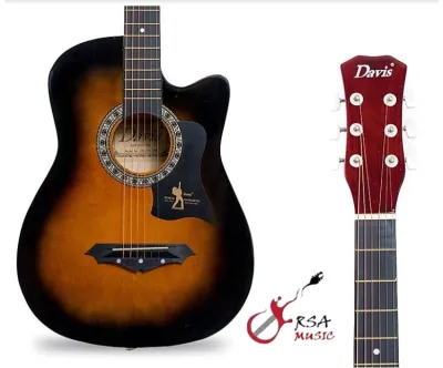 Davis Acoustic Guitar with FREEBIES High Quality for Beginners